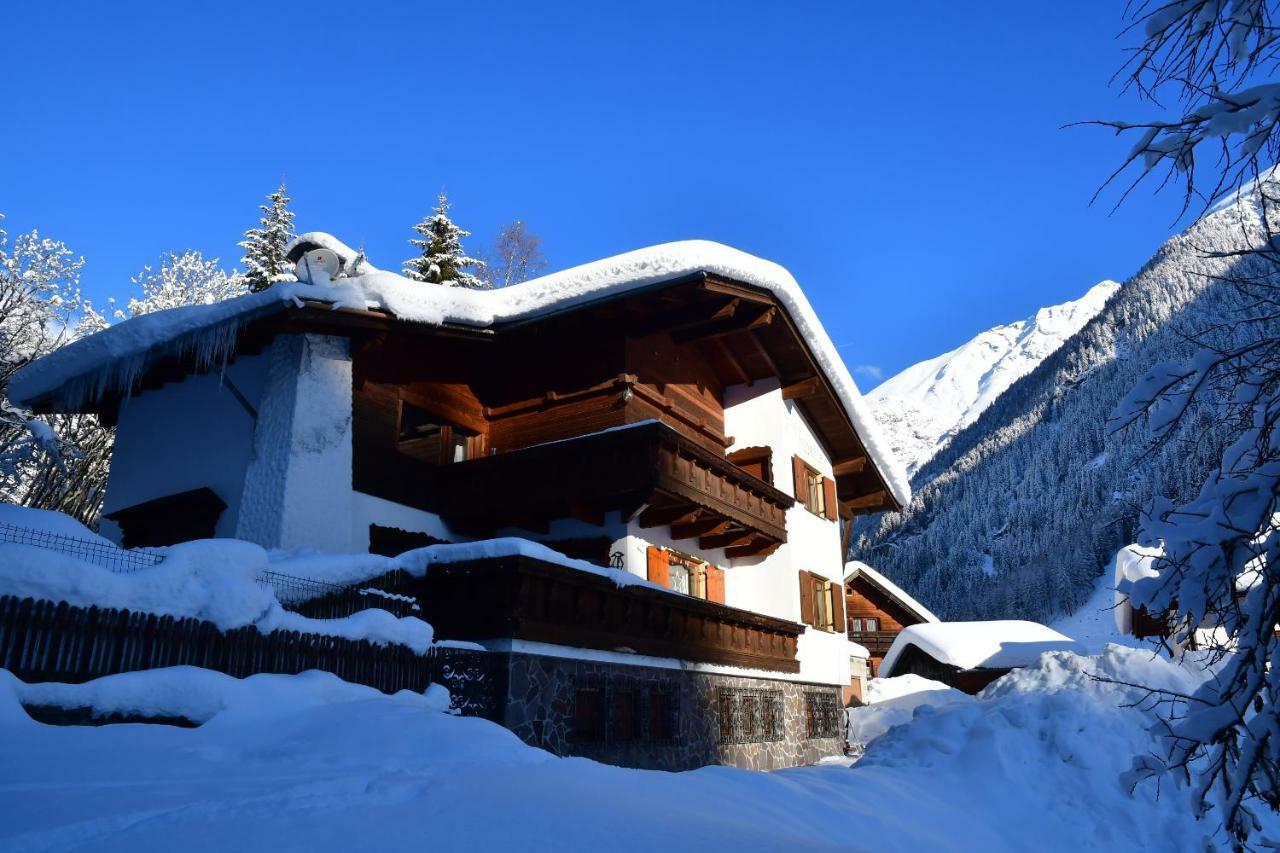 Appartement Haus Hubertus à Sankt Leonhard im Pitztal Extérieur photo