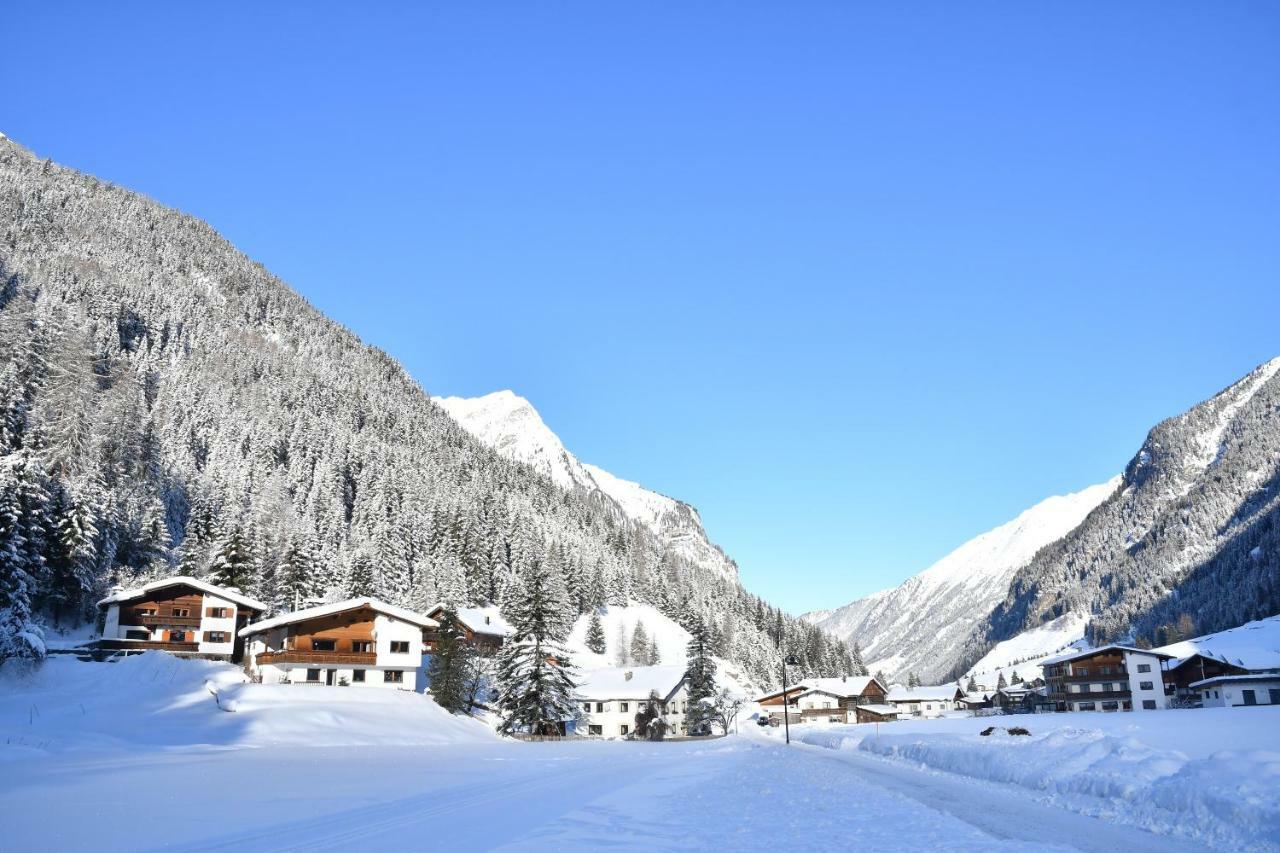 Appartement Haus Hubertus à Sankt Leonhard im Pitztal Extérieur photo